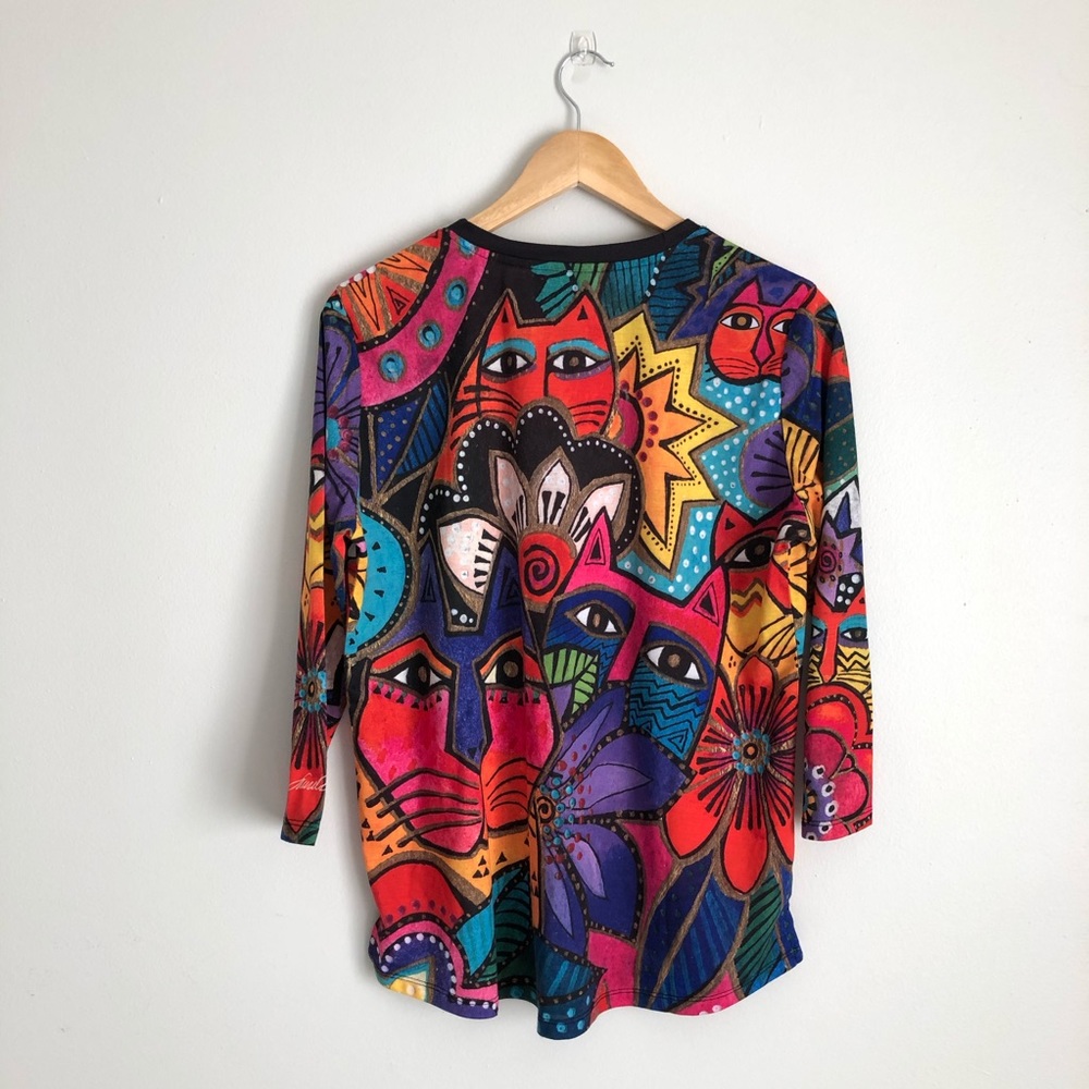 Laurel Burch Cat Shirt 2015